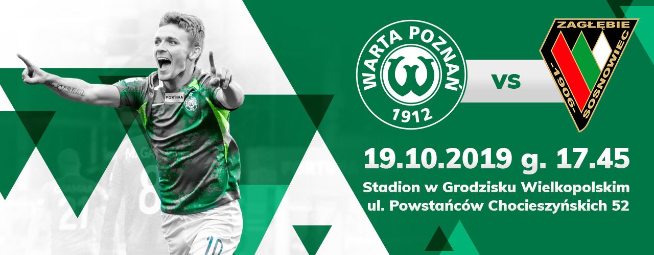 Bilety na mecz Warta Poznań - Zagłębie Sosnowiec