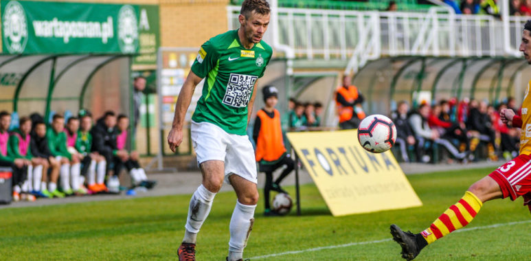 Warta Poznań - Chojniczanka Chojnice 2:0. Michał Grobelny