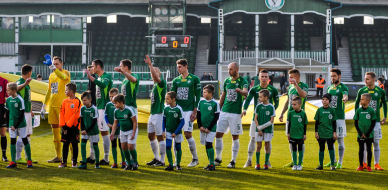 Warta Poznań - Stal Mielec na stadionie w Grodzisku Wlkp.