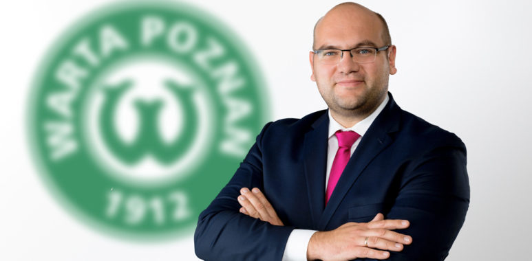 Marcin Janicki, przewodniczący rady nadzorczej Warty Poznań
