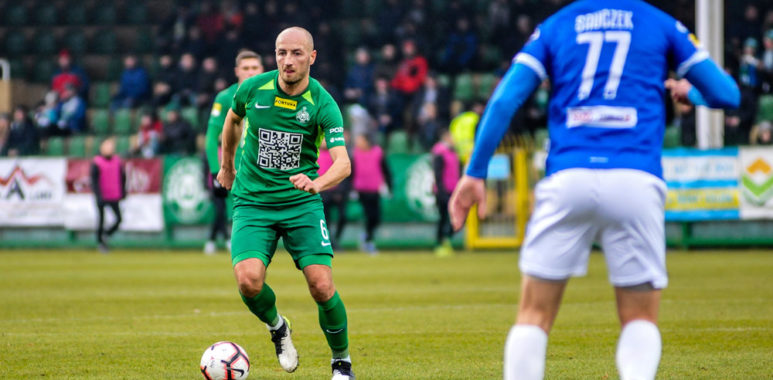 Warta Poznań - Wigry Suwałki 3:0. Łukasz Trałka