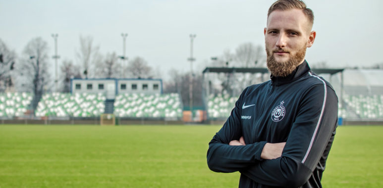 Patryk Czubak, nowy trener analityk Warty Poznań