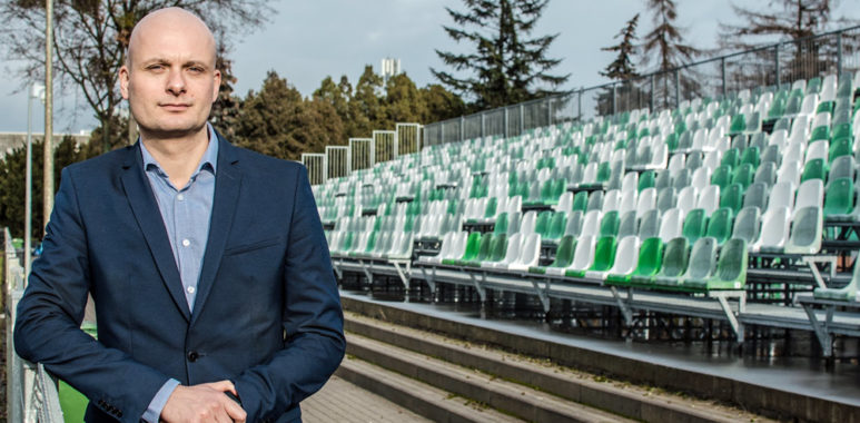 Bartosz Wolny, członek Rady Nadzorczej Warty Poznań