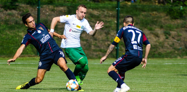 Pogoń Szczecin - Warta Poznań 1:1. Robert Janicki