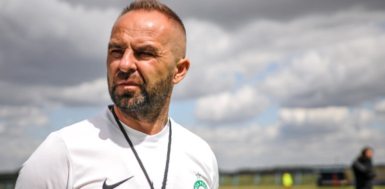 Trener Warty Poznań Piotr Tworek