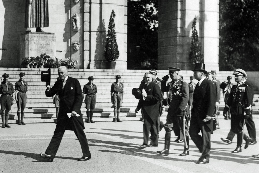 Prezydent RP Ignacy Mościcki w Poznaniu w 1933 roku