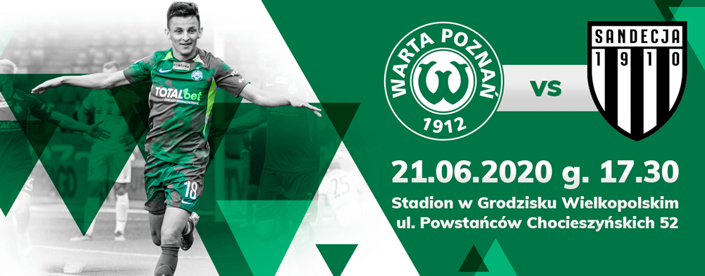 Bilet na mecz Warta Poznań - Sandecja Nowy Sącz