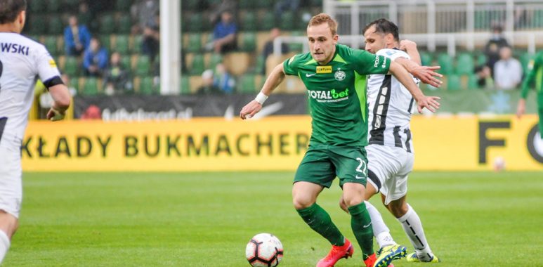 Warta Poznań - Sandecja Nowy Sącz 2:0. Robert Janicki