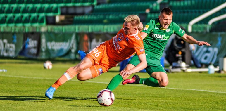 Warta Poznań - Bruk-Bet Termalica Nieciecza 1:3. Michał Jakóbowski