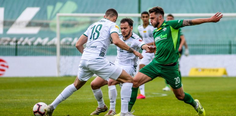 Warta Poznań - Olimpia Grudziądz 2:0. Mateusz Szczepaniak