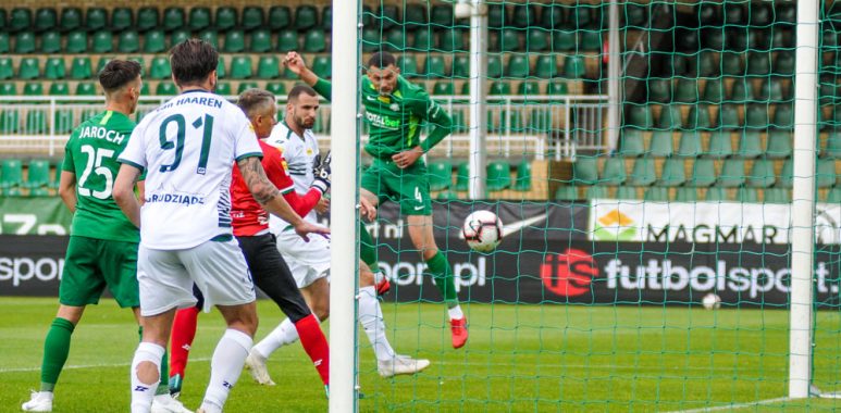 Warta Poznań - Olimpia Grudziądz 2:0. Tomasz Boczek