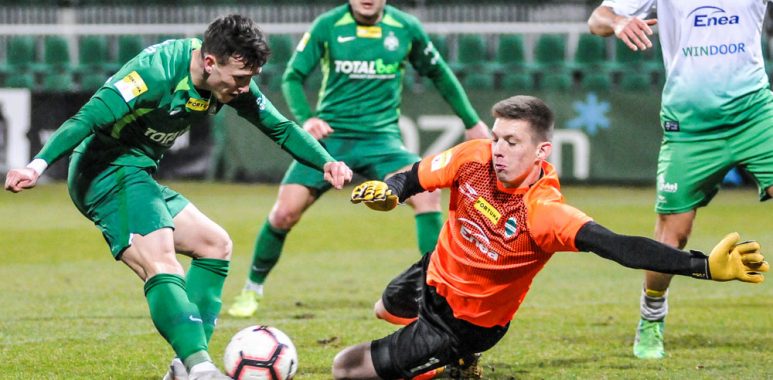Warta Poznań - Radomiak Radom 3:0. Gracjan Jaroch