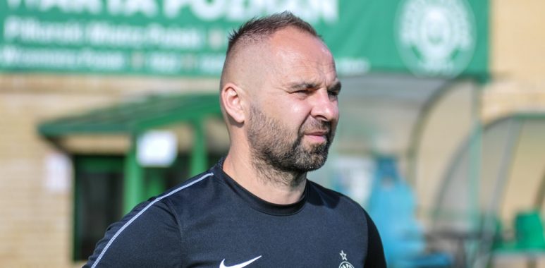Warta Poznań - Puszcza Niepołomice 1:2. Trener Piotr Tworek
