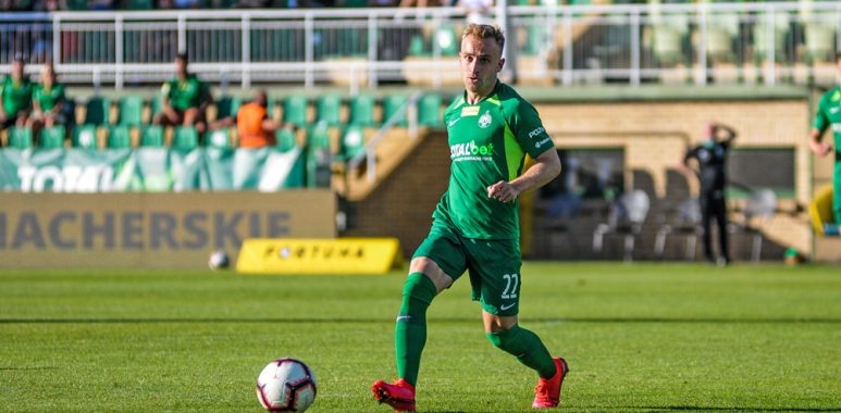 Warta Poznań - Puszcza Niepołomice 1:2. Robert Janicki