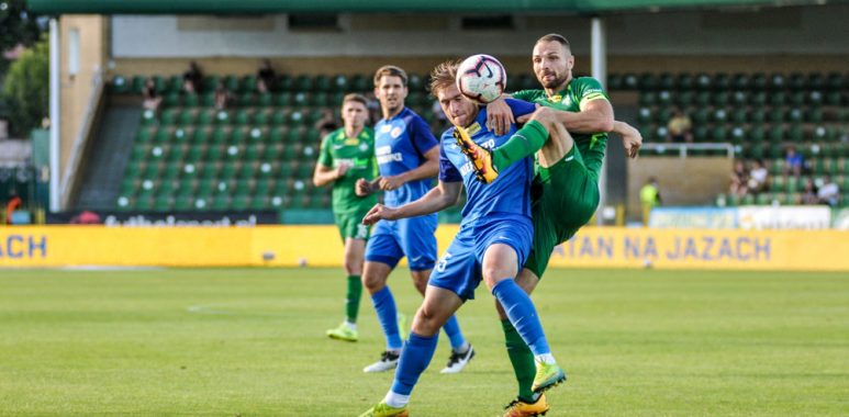 Warta Poznań - Puszcza Niepołomice 1:2. Bartosz Kieliba