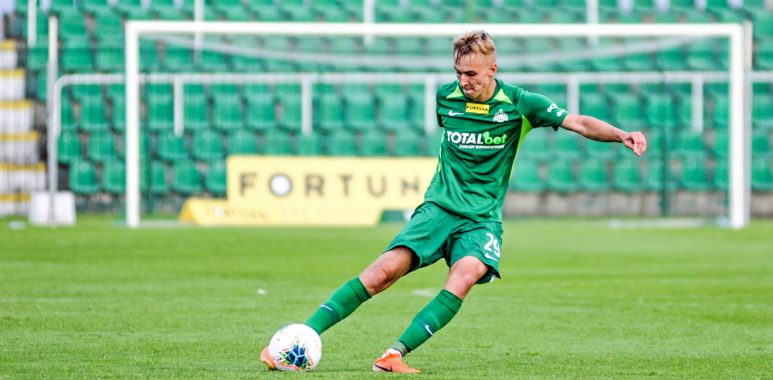 Warta Poznań - Stomil Olsztyn 1:2. Filip Małek