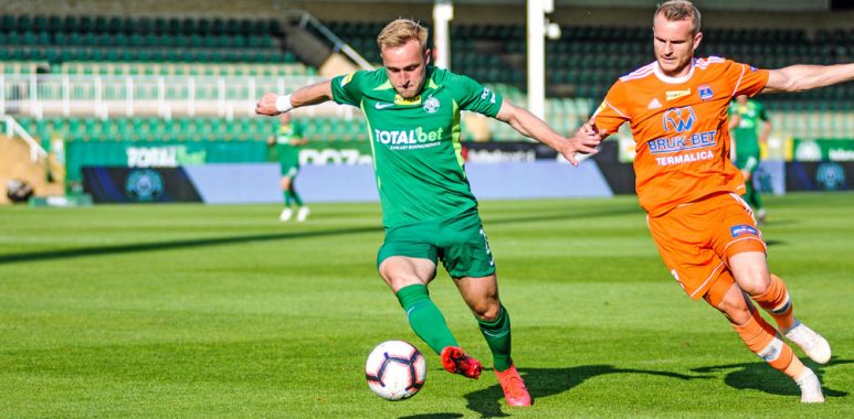 Warta Poznań - bruk-Bet Termalica Nieciecza. Robert Janicki