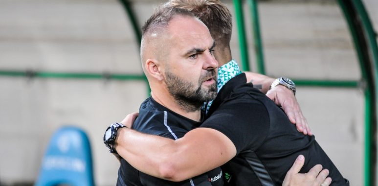 Warta Poznań - Bruk-Bet Termalica Nieciecza 1:0. Trener Piotr Tworek