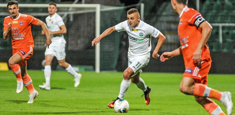 Warta Poznań - Bruk-Bet Termalica Nieciecza 1:0. Michał Jakóbowski