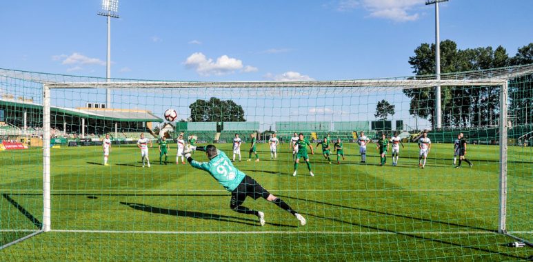 Warta Poznań - GKS Tychy 2:2. Mateusz Kupczak