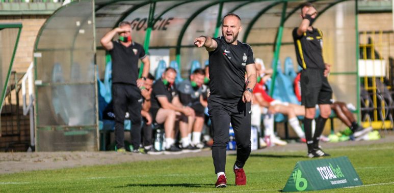 Warta Poznań - GKS Tychy 2:2. Trener Piotr Tworek