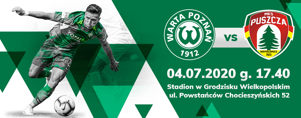 Bilet na mecz Warta Poznań - Puszcza Niepołomice