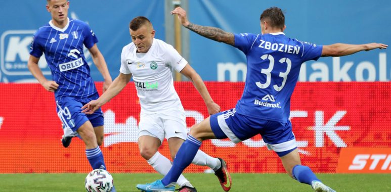 Wisła Płock - Warta Poznań 1:3. Michał Jakóbowski