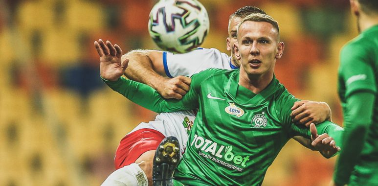 Podbeskidzie Bielsko-Biała - Warta Poznań 1:2. Mateusz Kuzimski