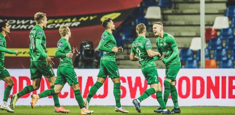 Podbeskidzie Bielsko-Biała - Warta Poznań 1:2. Mateusz Kuzimski