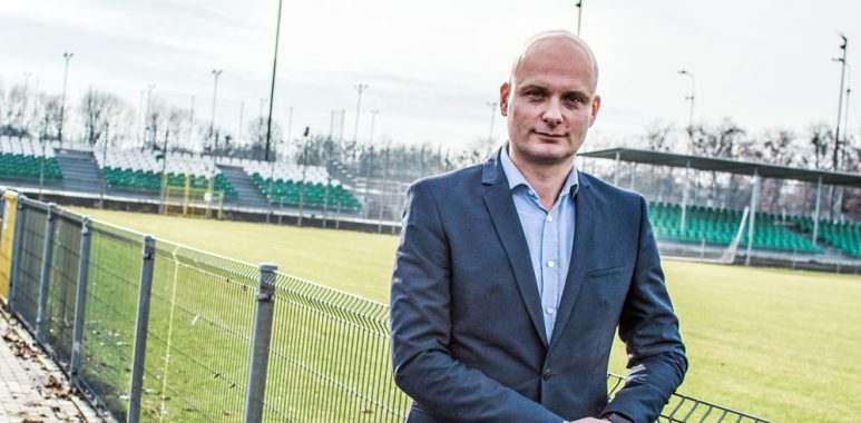 Bartosz Wolny, wiceprezes Warty Poznań S.A.