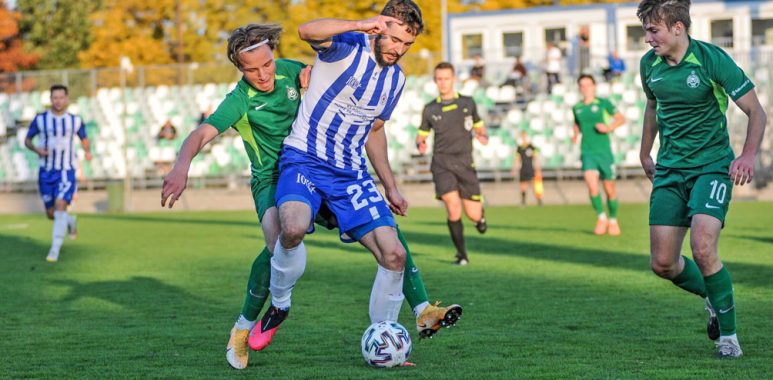 Warta II Poznań - Pogoń Nowe Skalmierzyce 2:2. Kamil Ziętkowski i Maks Lisowski