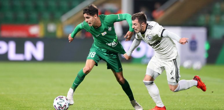 Warta Poznań - Legia Warszawa 0:3. Mario Rodriguez
