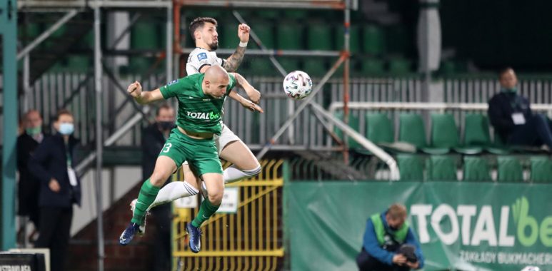 Warta Poznań - Legia Warszawa 0:3. Jakub Kuzdra