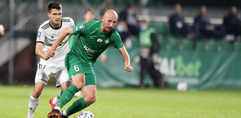 Warta Poznań - Legia Warszawa 0:3. Łukasz Trałka