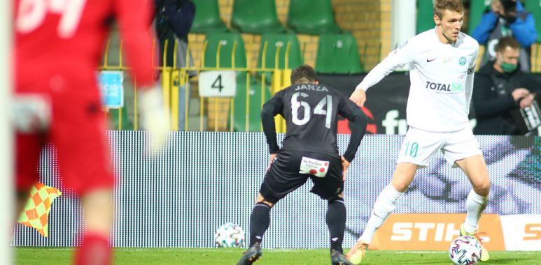 Warta Poznań - Górnik Zabrze. Adrian Laskowski