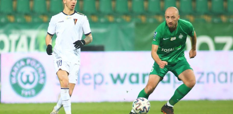 Warta Poznań - Pogoń Szczecin 1:2. Łukasz Trałka