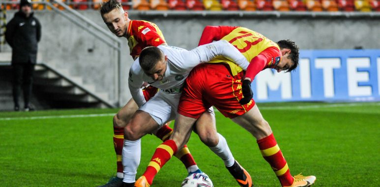 Jagiellonia Białystok - Warta Poznań 4:3. Michał Jakóbowski