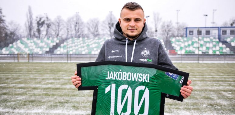 Michał Jakóbowski - 100 występów w Warcie Poznań