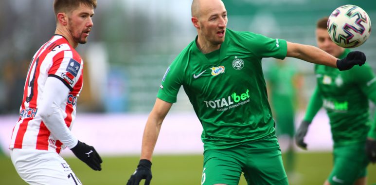 Warta Poznań - Cracovia 1:0. Łukasz Trałka