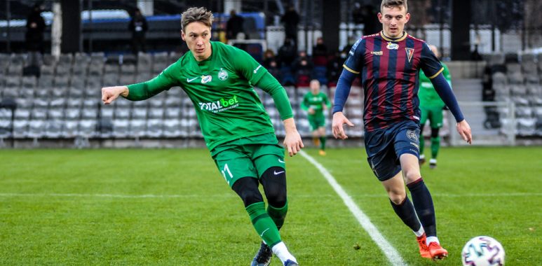 Pogoń Szczecin - Warta Poznań 0:2 w sparingu. Mateusz Kupczak