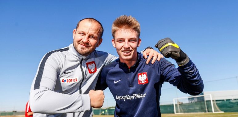 Bartosz Dubel i Wojciech Tomaszewski na zgrupowaniu Talent Pro