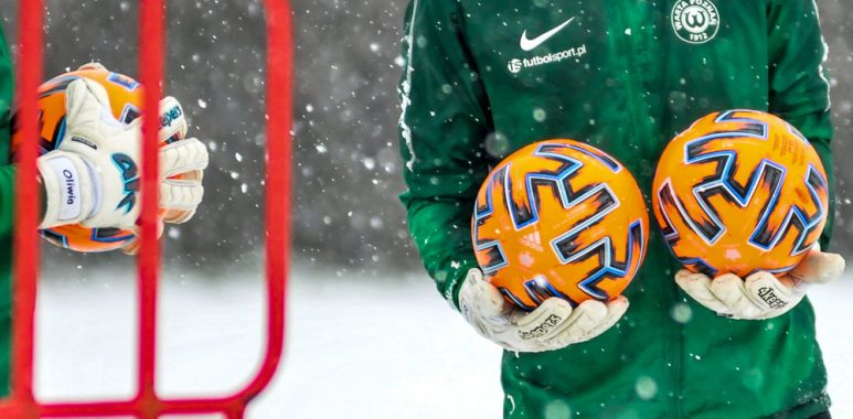 Trening piłkarzy Warty Poznań