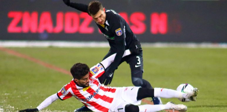 Warta Poznań - Cracovia 0:1 w Fortuna Pucharze Polski