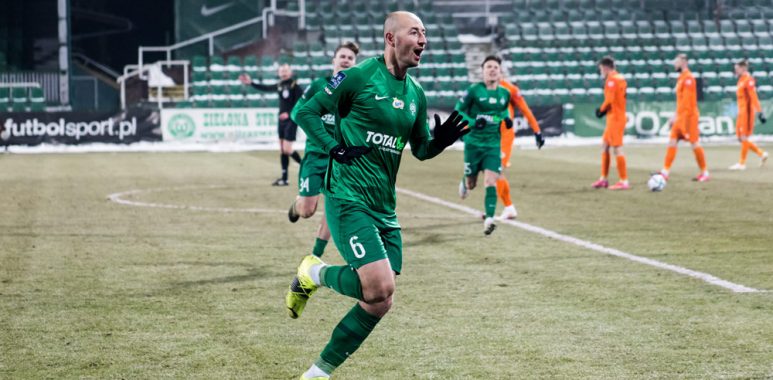 Warta Poznań - Zagłębie Lubin 1:0. Łukasz Trałka