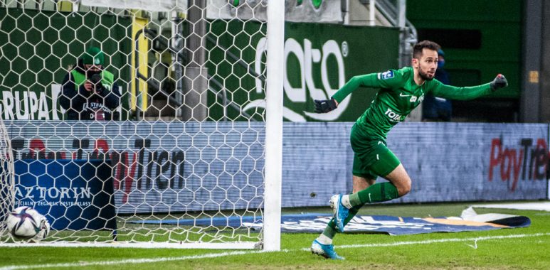 Lechia Gdańsk - Warta Poznań 1:1. Mariusz Rybicki