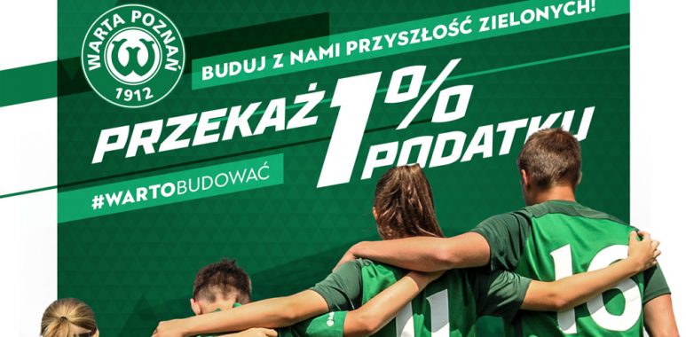 Przekaż 1% podatku na rzecz Warty Poznań