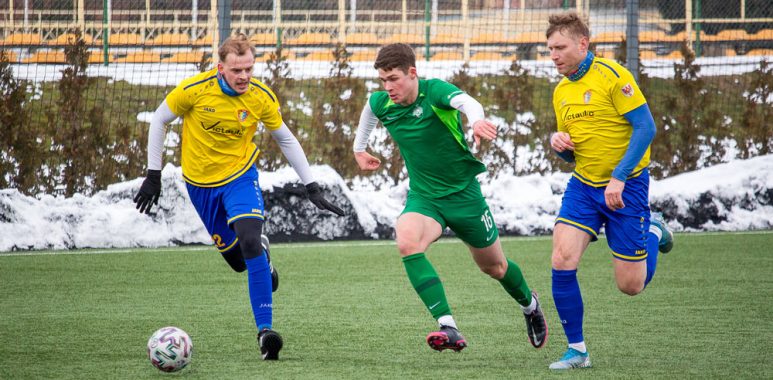 Warta II Poznań. Sparing