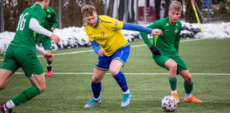 Warta II Poznań - Lubuszanin Drezdenko 4:0. Mikołaj Narożny