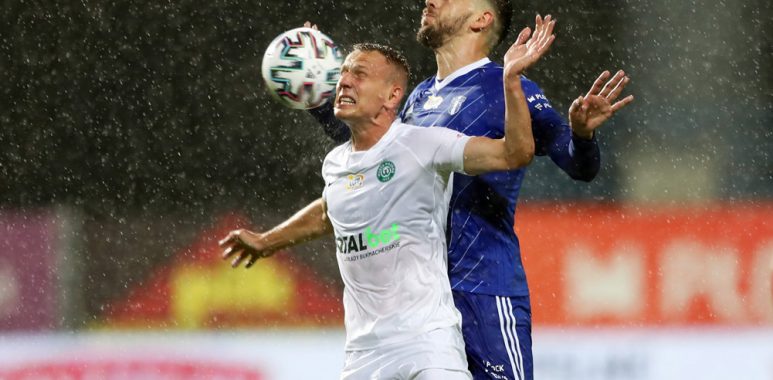 Wisła Płock - Warta Poznań 1:3. Mateusz Kuzimski