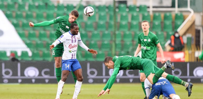 Warta Poznań - Podbeskidzie Bielsko-Biała 2:0. Aleks Ławniczak